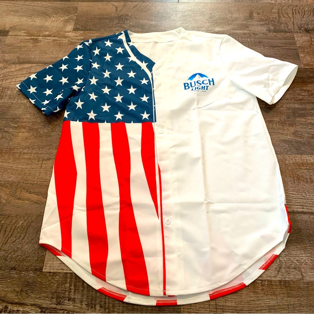 Custom Busch Light Baseball Jersey